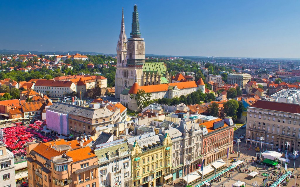 Zagreb, na Croácia, é um dos belos destinos baratos na Europa